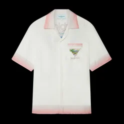 Tennis Club Icon Short Sleeve Silk Shirt
