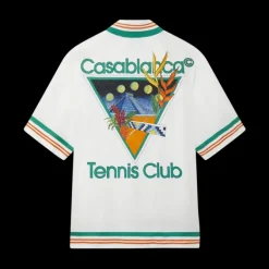 Tennis Club Icon Silk Shirt