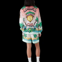 Tennis Club Silk Shorts
