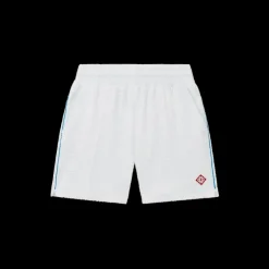 Tennis Stripe Towelling Shorts