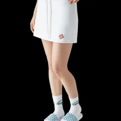 Textured Velour Tennis Skirt