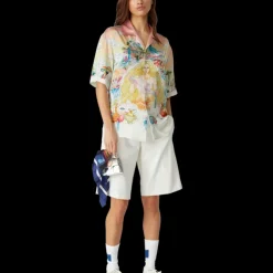 The Road To Knowledge Short Sleeve Silk Shirt