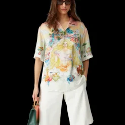 The Road To Knowledge Short Sleeve Silk Shirt