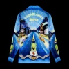 Tokyo Night Silk Shirt