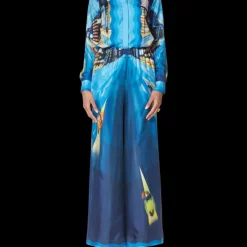 Tokyo Night Silk Shirt