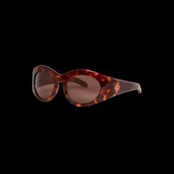 Tortoiseshell Goggle Sunglasses