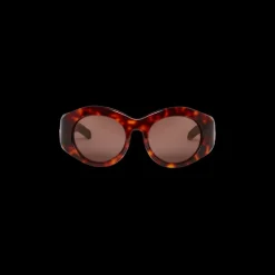 Tortoiseshell Goggle Sunglasses