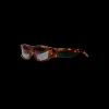 Tortoiseshell Rectangular Sunglasses