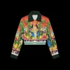 Triomphe D'Orange Quilted Cropped Jacket