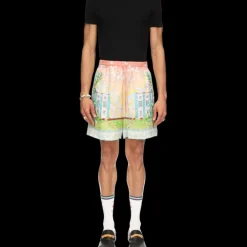Vase Linen Shorts