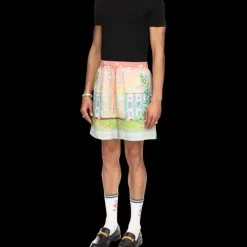 Vase Linen Shorts