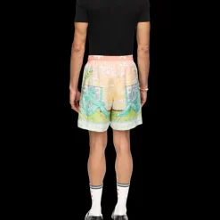 Vase Linen Shorts