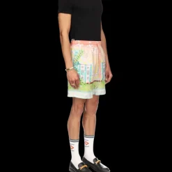Vase Linen Shorts