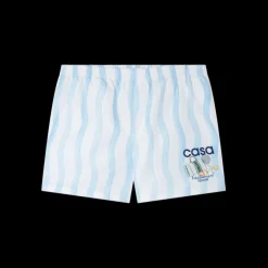 Wave Swim Trunks