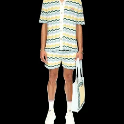 Wavy Boucle Shorts