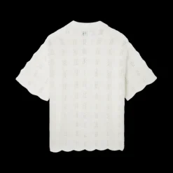 Wavy Crochet Shirt
