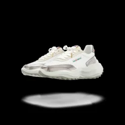 Women's Atlantis White & Chrome Sneaker