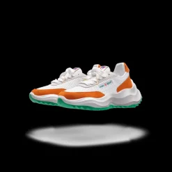 Women's Atlantis White & Clay Orange Sneaker