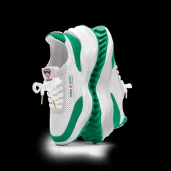 Women's Atlantis White & Tennis Green Sneaker