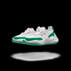 Women's Atlantis White & Tennis Green Sneaker