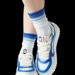 Women's Court Blue Fade Sneaker