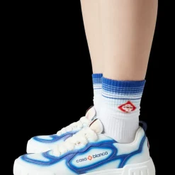 Women's Court Blue Fade Sneaker