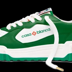 Women's Court Green & White Sneaker