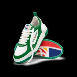 Women's Court Green & White Sneaker