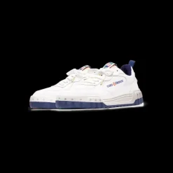 Women's Court White & Navy Sneaker