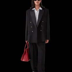 Wool Double Breasted Blazer