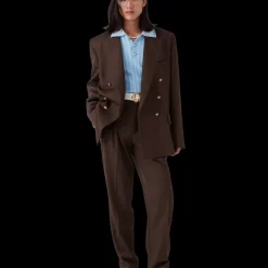 Wool Double Breasted Jacket
