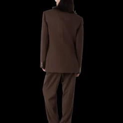 Wool Double Breasted Jacket