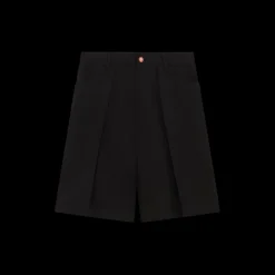 Wool Pleated Tailored Shorts