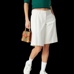 Wool Relaxed Tailored Shorts