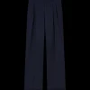 Wool Tailored Pleated Trousers