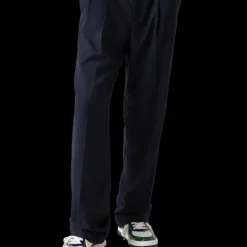 Wool Tailored Pleated Trousers